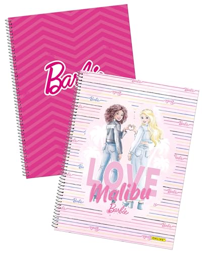 online-collegebl-cke-barbie-a4-kariert-2x-80-blatt-hardcover image 8