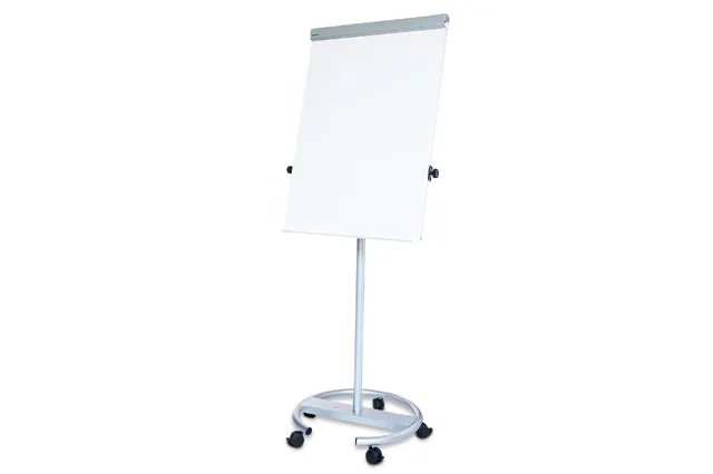maul-mauloffice-flipchart-mobil-silber-70-x-100-cm-h-henverstellbar-magnethaften image 1