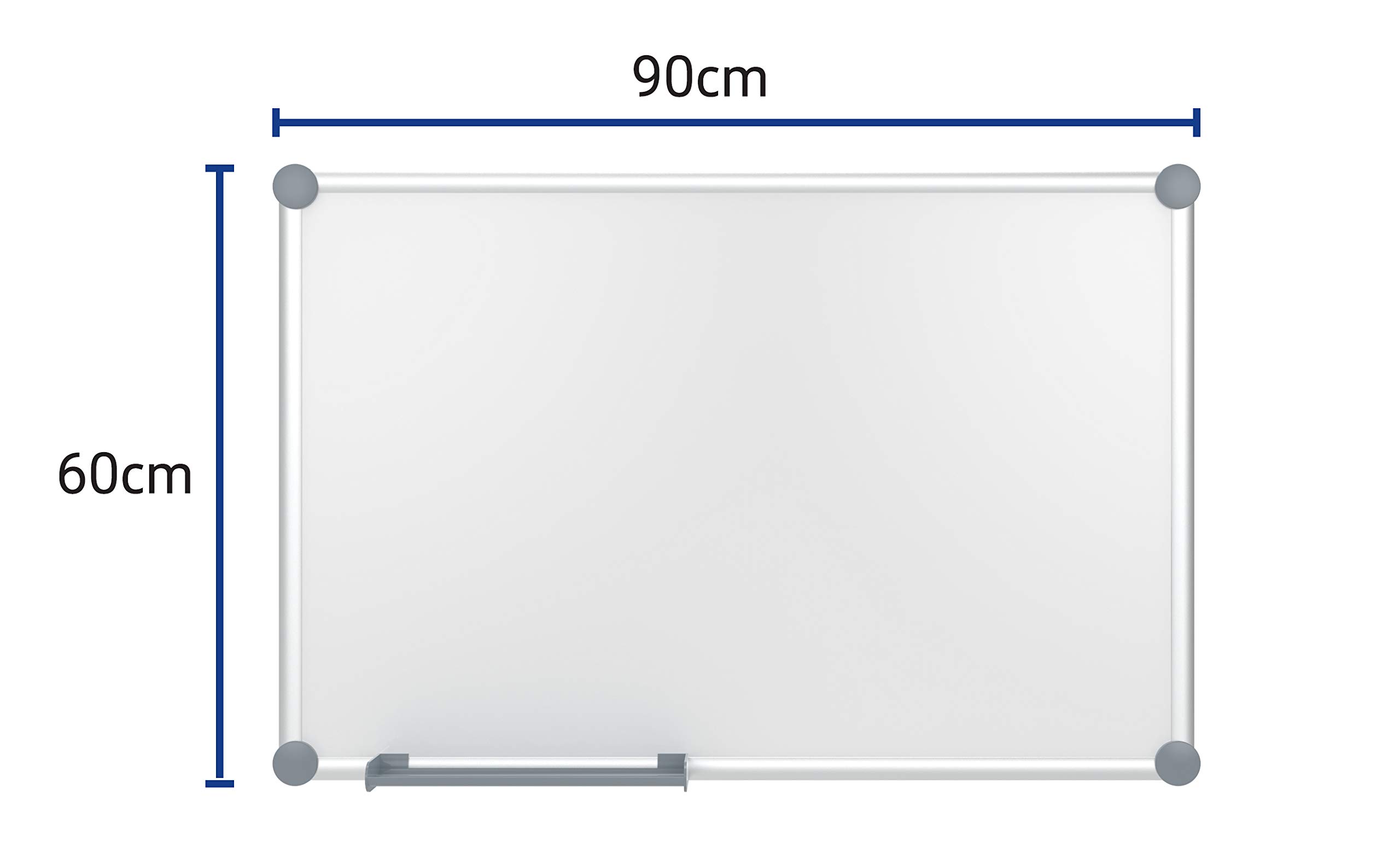 maul-maulpro-whiteboard-60-x-90-cm-wei-emailliert-mit-alurahmen image 2