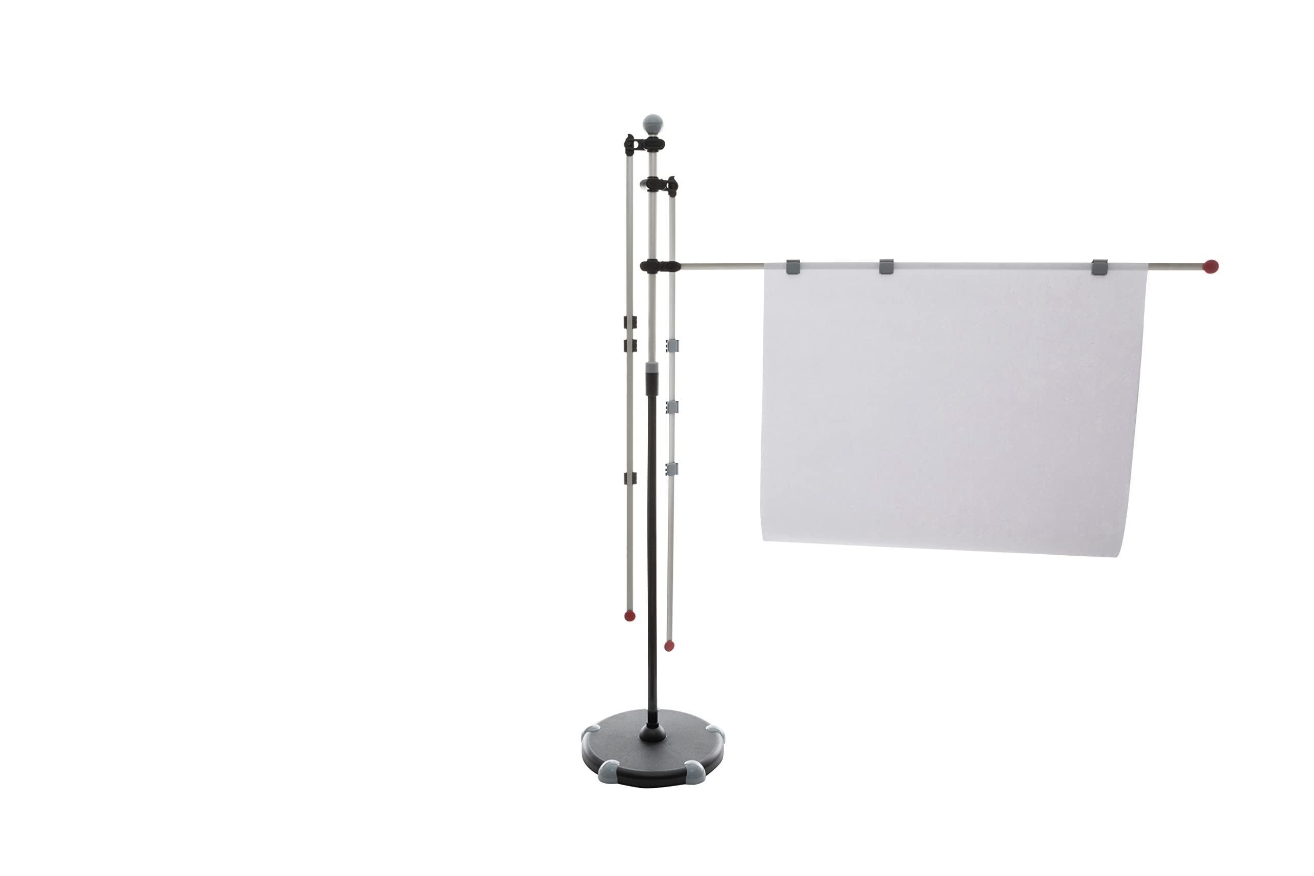 maul-planhalter-a0-mobil-silber-h-henverstellbar-mit-rollen image 1