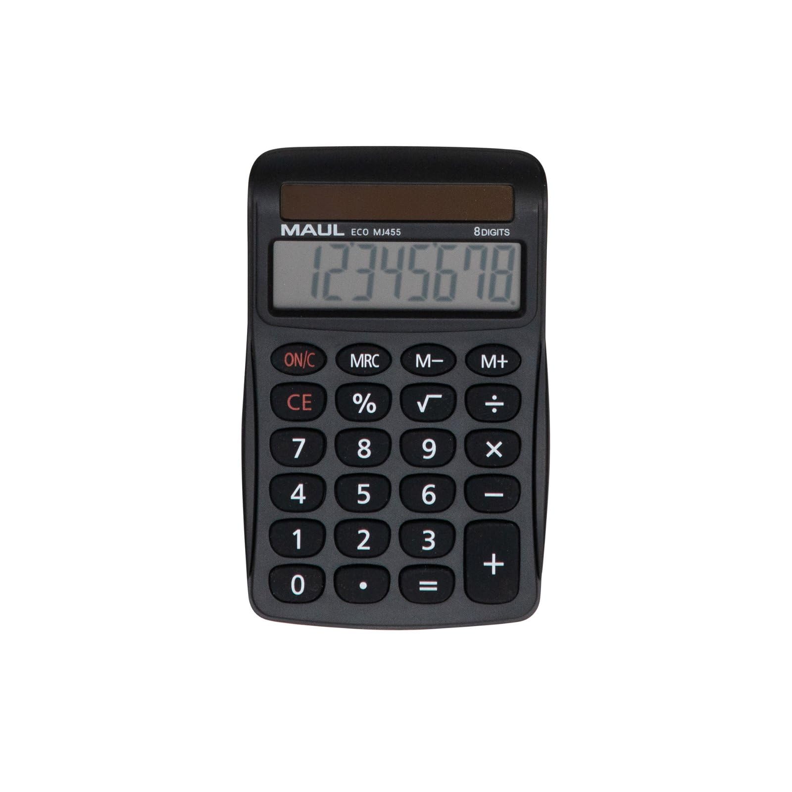 maul-tischrechner-eco-mj-555-wei-solar-10-stellig-kompakt image 6