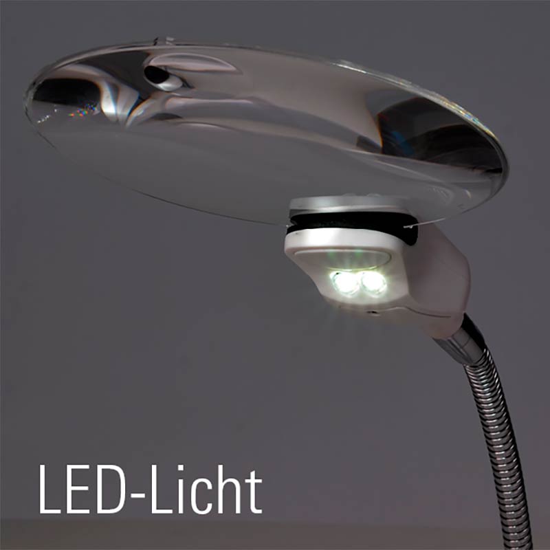 ecobra-led-tisch-standlupe-mit-flexiblem-halter-2x-4x-vergr-erung image 3