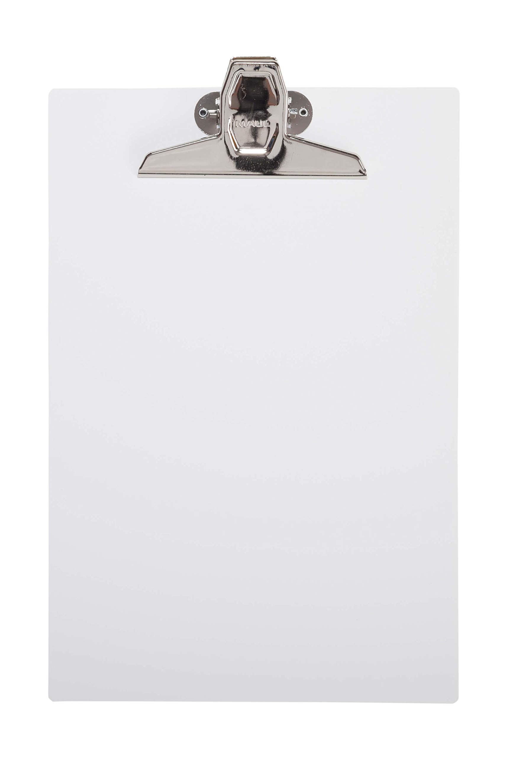 maul-klemmbrett-a4-wei-mit-metall-klemmer-klemmweite-2-cm image 1