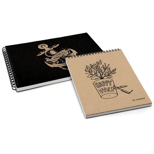 neuland-mysketchbook-skizzenbuch-2er-set-22-5-x-16-2-cm image 1