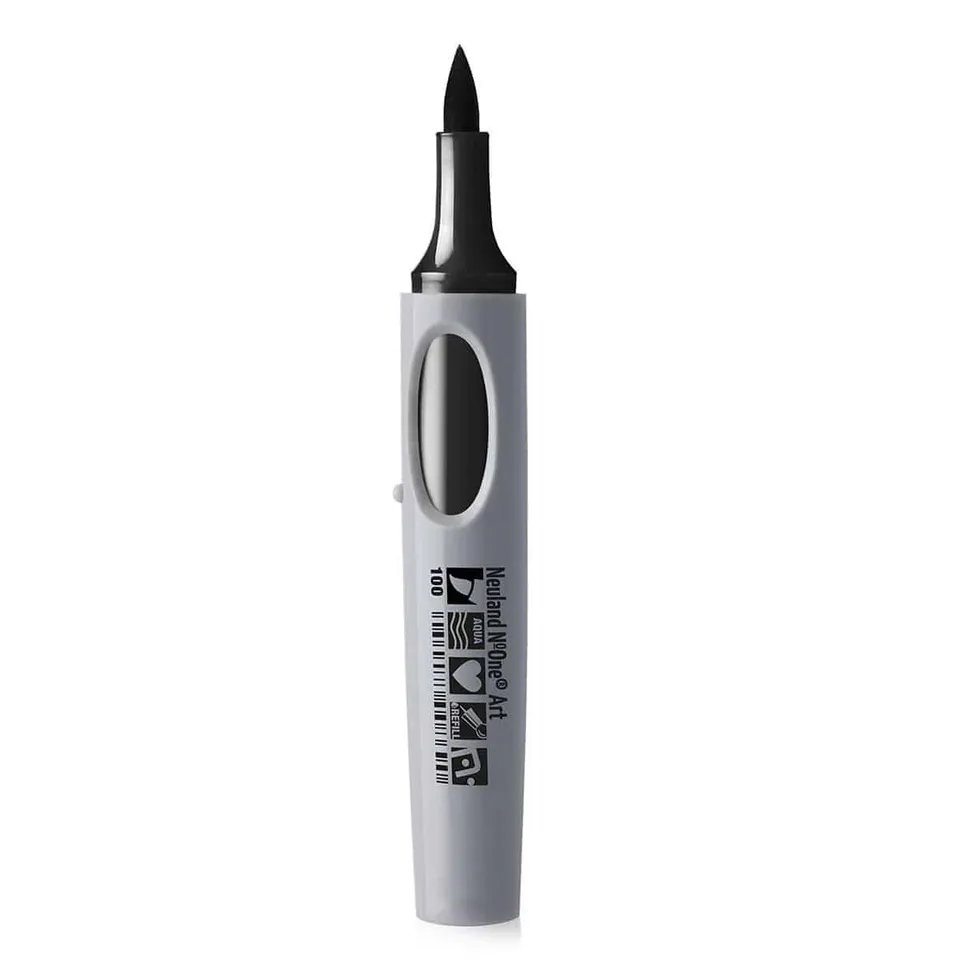 neuland-no-one-art-moderationsmarker-pinselspitze-0-5-7-mm-einzelfarbe image 1
