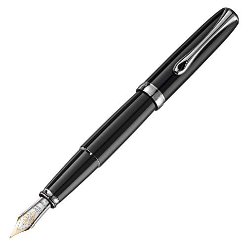 diplomat-excellence-a2-lack-schwarz-f-llhalter-mit-14-kt-goldfeder-f image 6