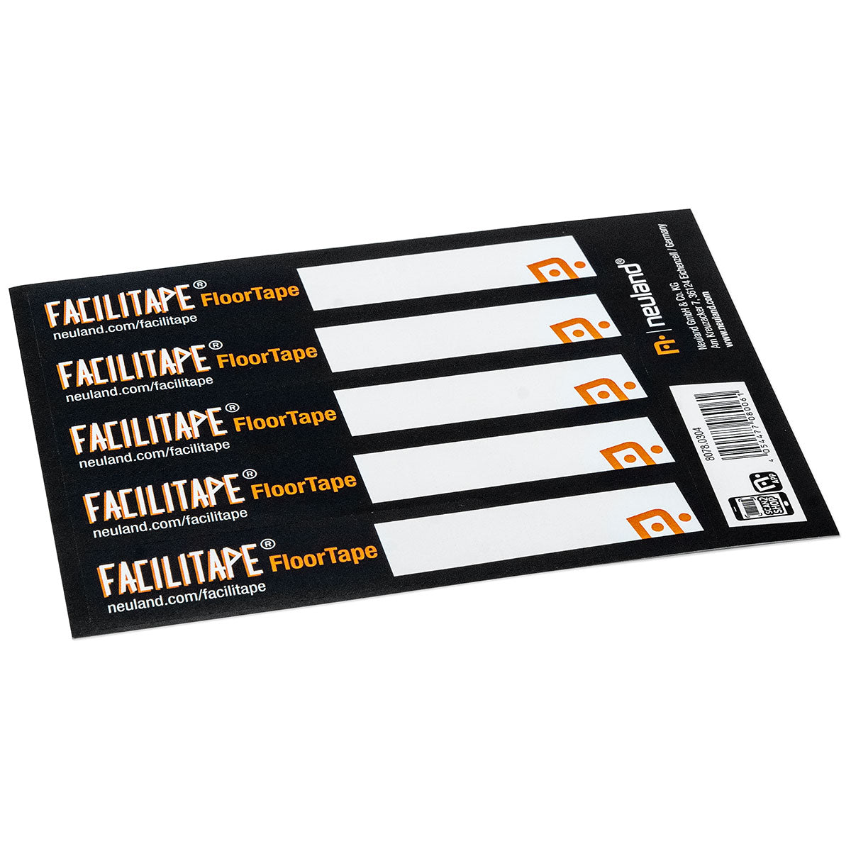 neuland-facilitape-gewebeband-sticker-5er-set image 1