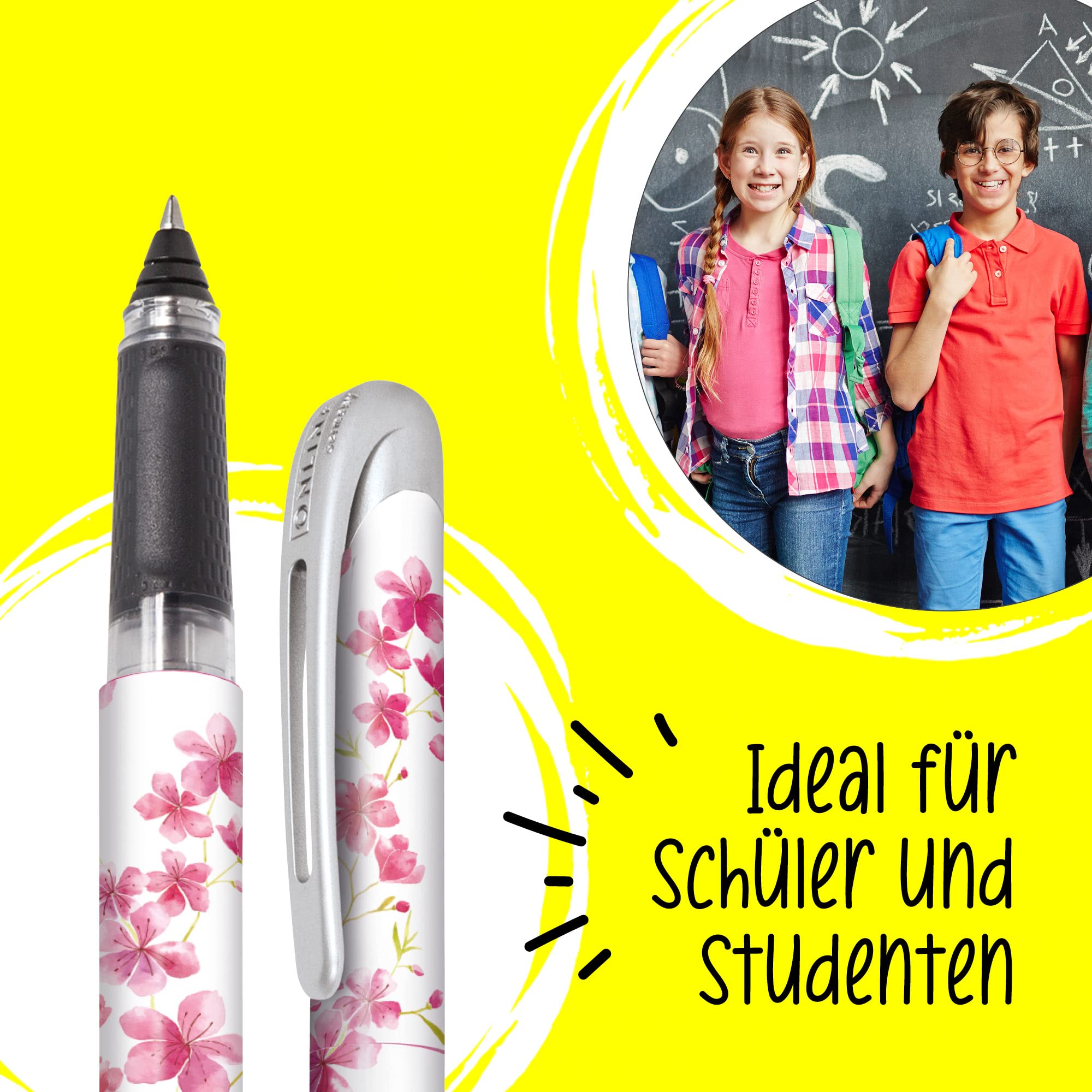online-college-tintenroller-cherry-blossom-ergonomisch image 4