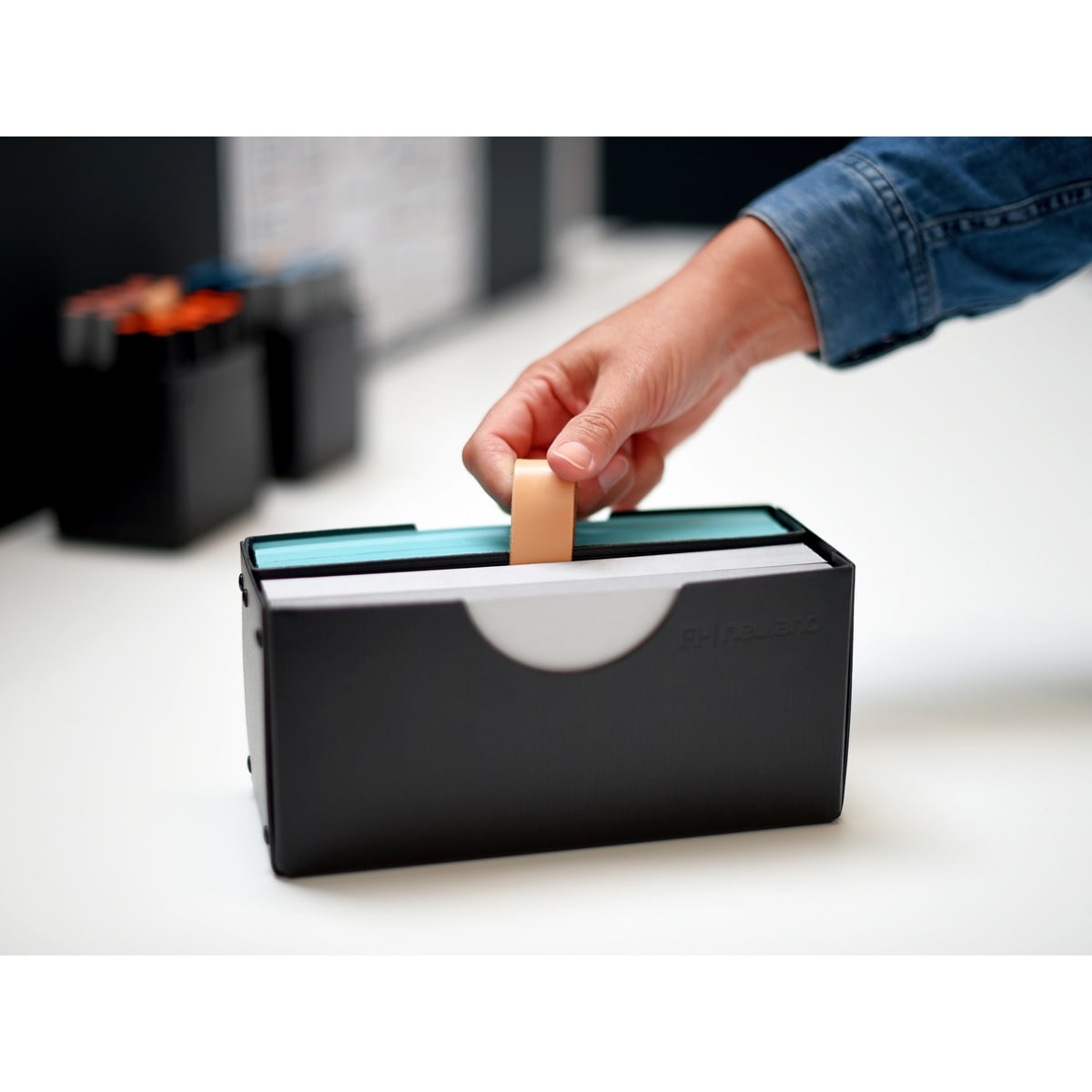 neuland-kartenbox-novario-moderationskarten-box-leer image 2