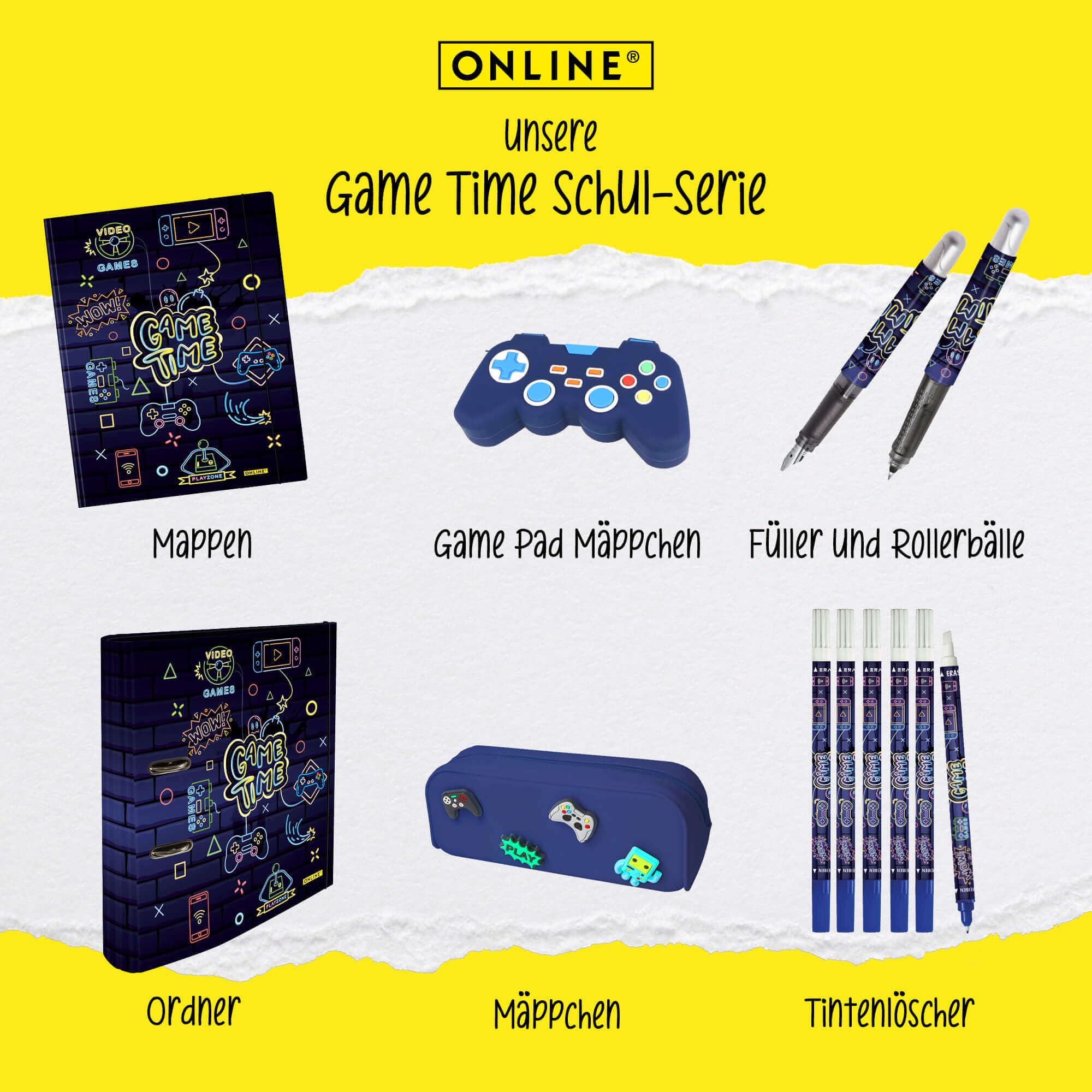 online-sammelmappe-college-gaming-din-a4-mit-gummizug image 6