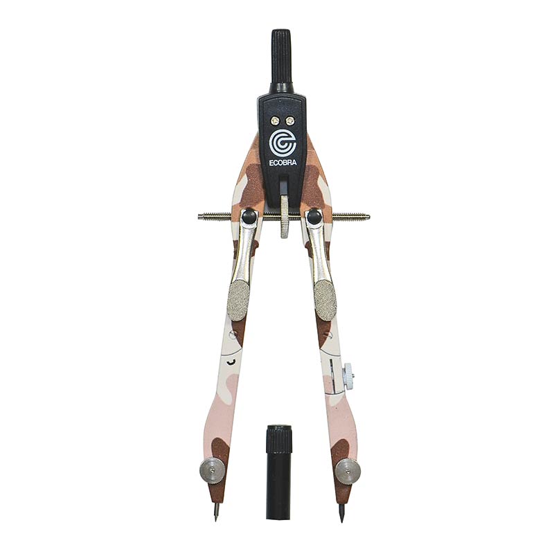 ecobra-schnellverstell-zirkel-new-master-1-camouflage-braun-165-mm image 1