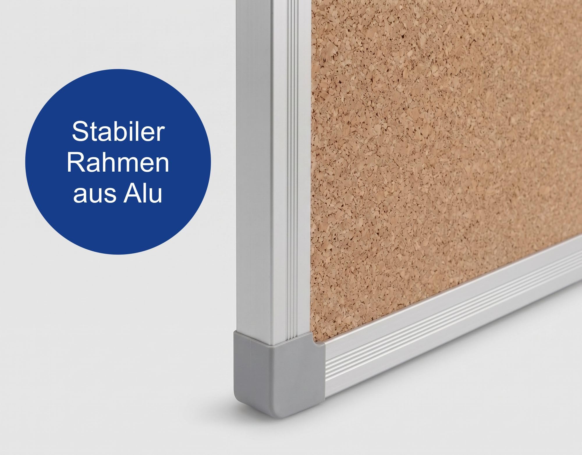 maul-maulstandard-pinnwand-kork-45x60-cm-mit-alurahmen image 2