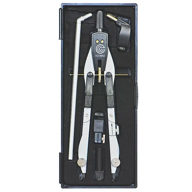 ecobra-new-master-2-schnellverstell-zirkel-mattvernickelt image 1