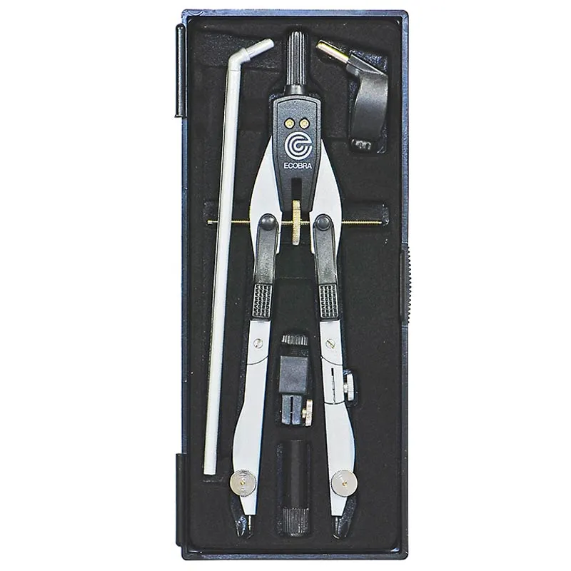 ecobra-new-master-2-schnellverstell-zirkel-mattvernickelt image 1