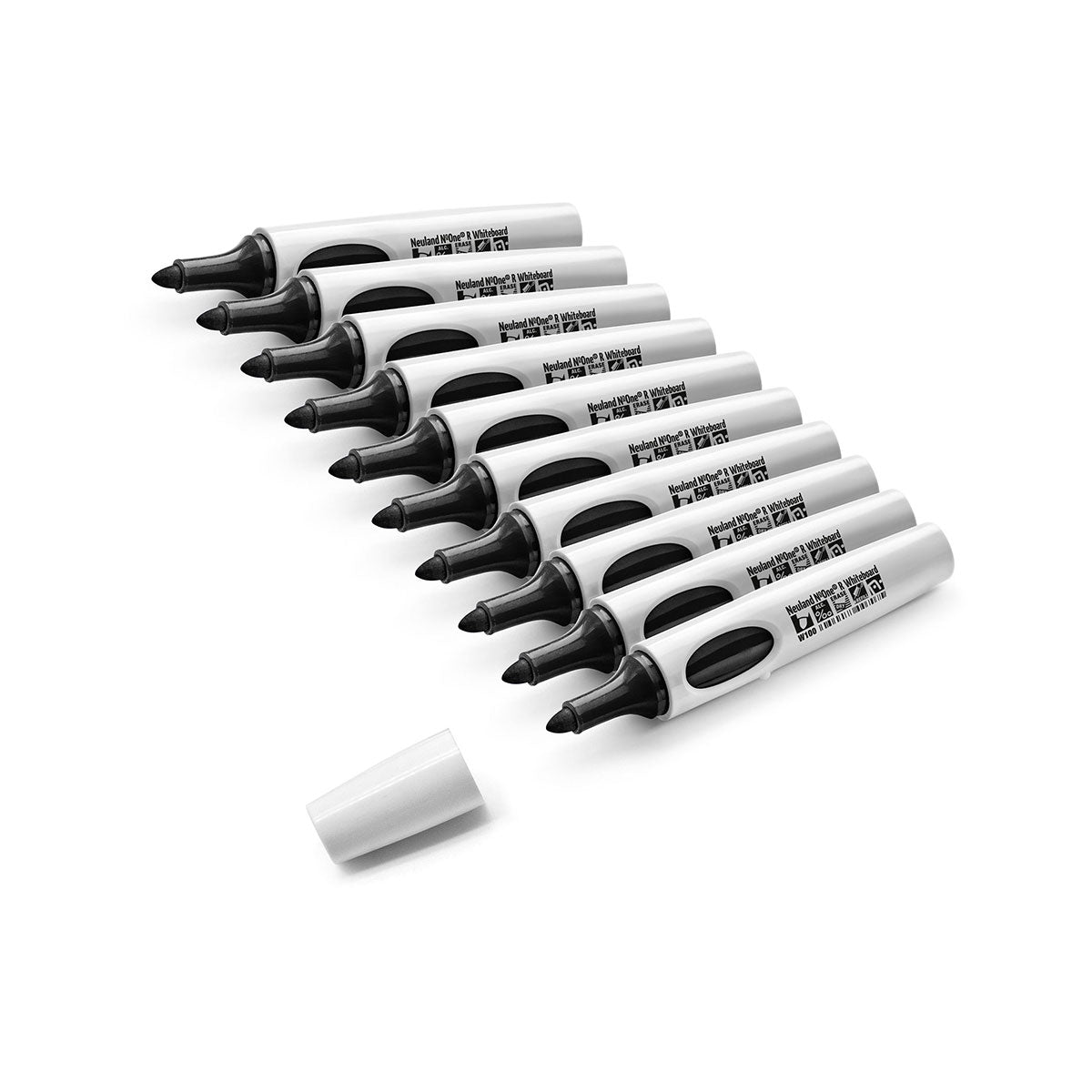 neuland-no-one-r-whiteboardmarker-rundspitze-2-4-mm-10er-uni-set image 1