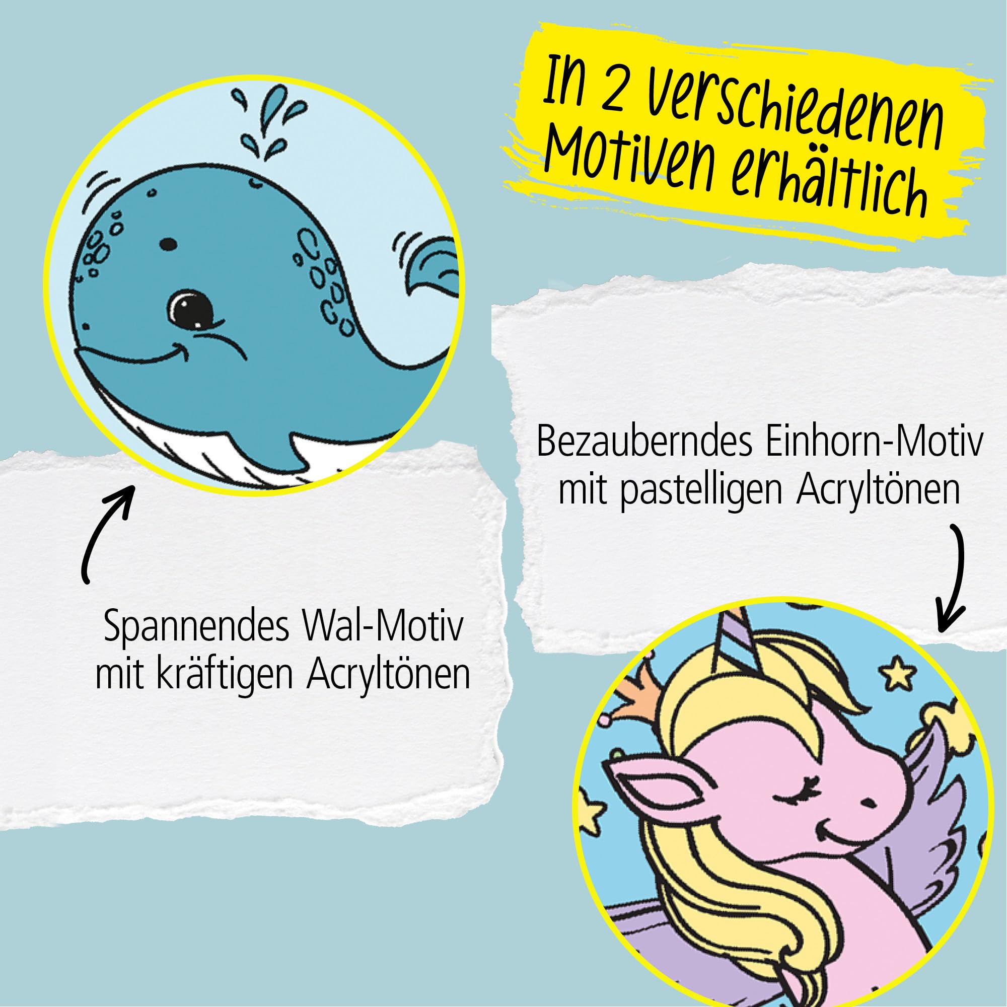online-malen-nach-zahlen-kinder-wal-29-x-19-cm-mit-leinwand image 5