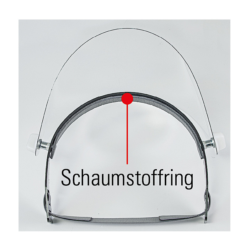 ecobra-gesichts-schutzschild-mit-klappbarem-pet-visier-2-farben image 2