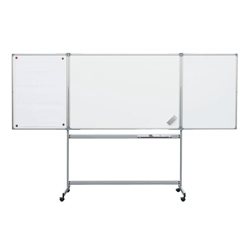 maul-maulpro-whiteboard-mobil-klappbar-wei-150x100-cm-auf-rollen-6-qm image 4