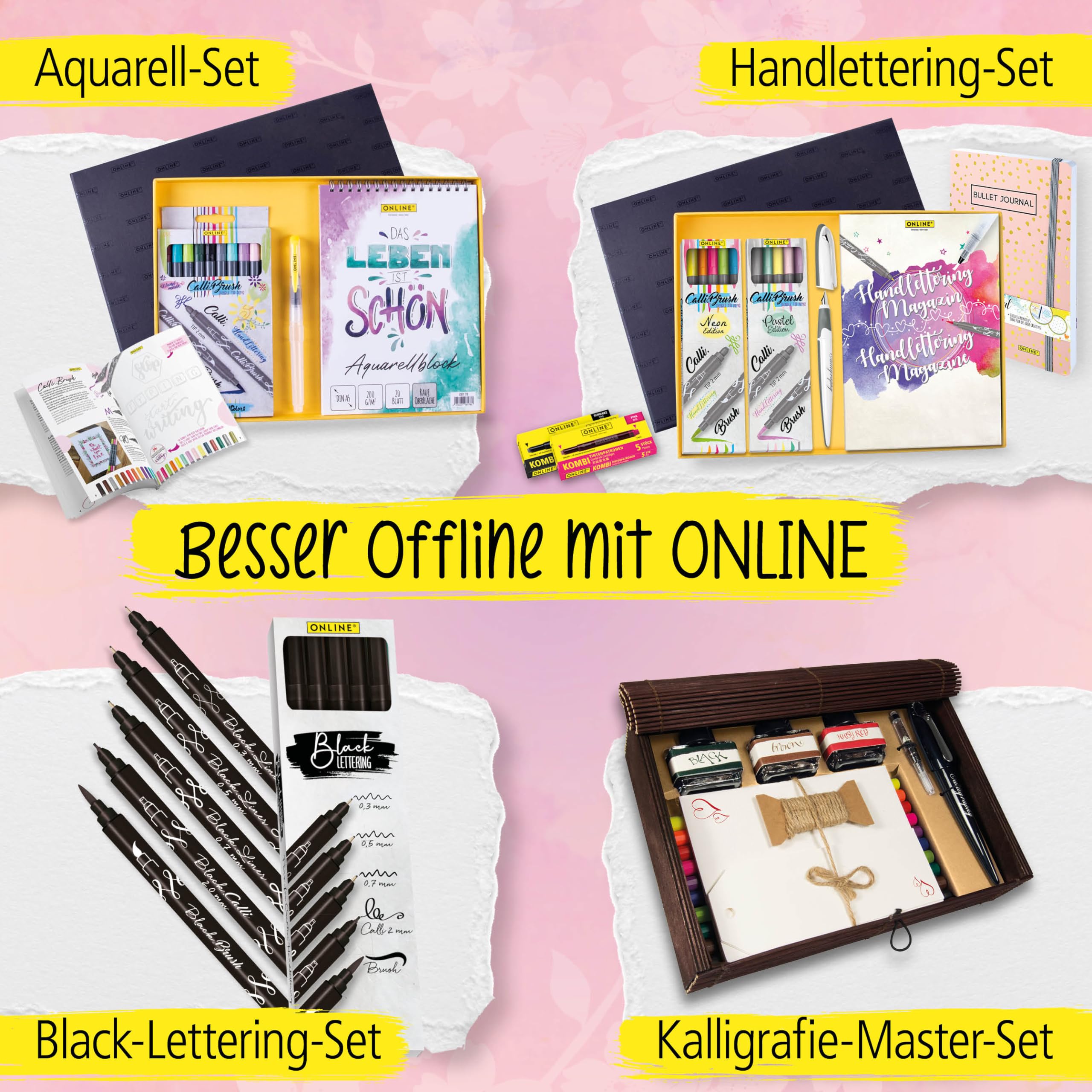 online-calli-brush-handlettering-starter-set-10-brush-pens-f-ller-journal image 8