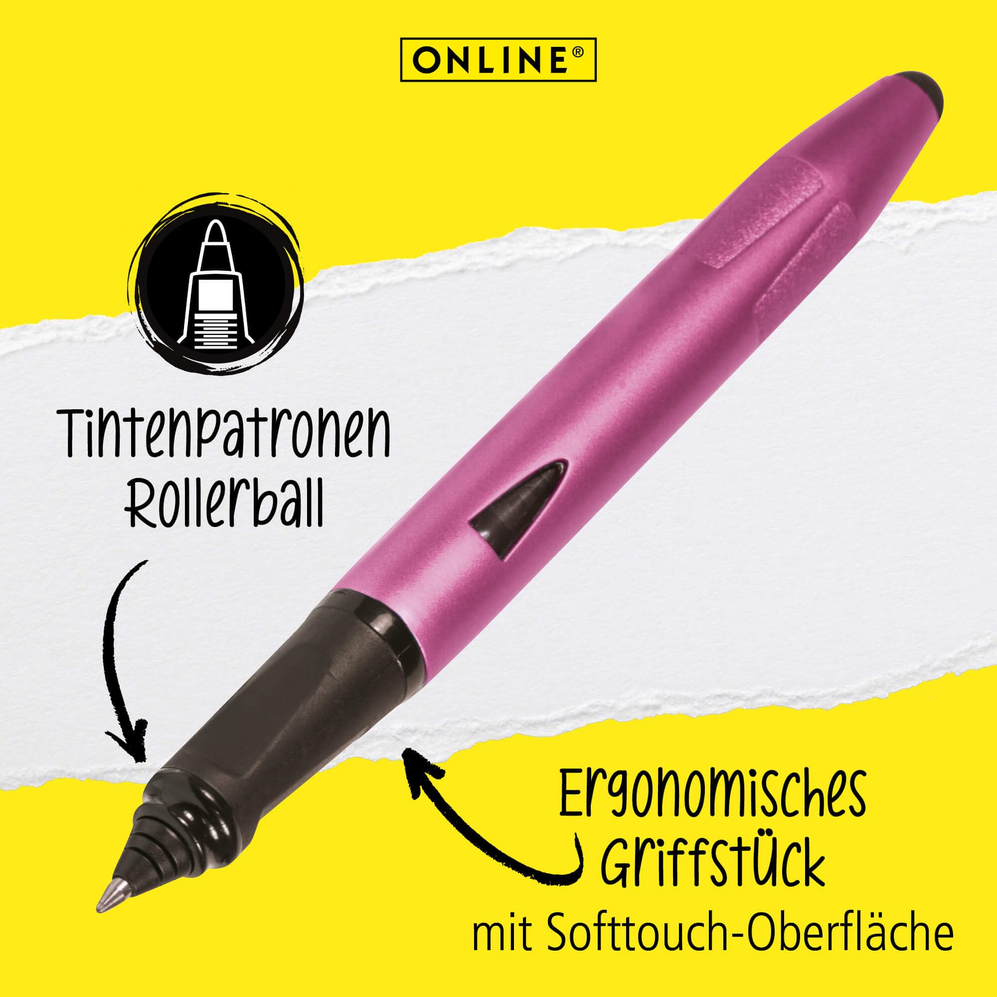 online-rollerball-switch-plus-pink-tintenroller-und-touchpen-f-r-tablet-und-smar image 2