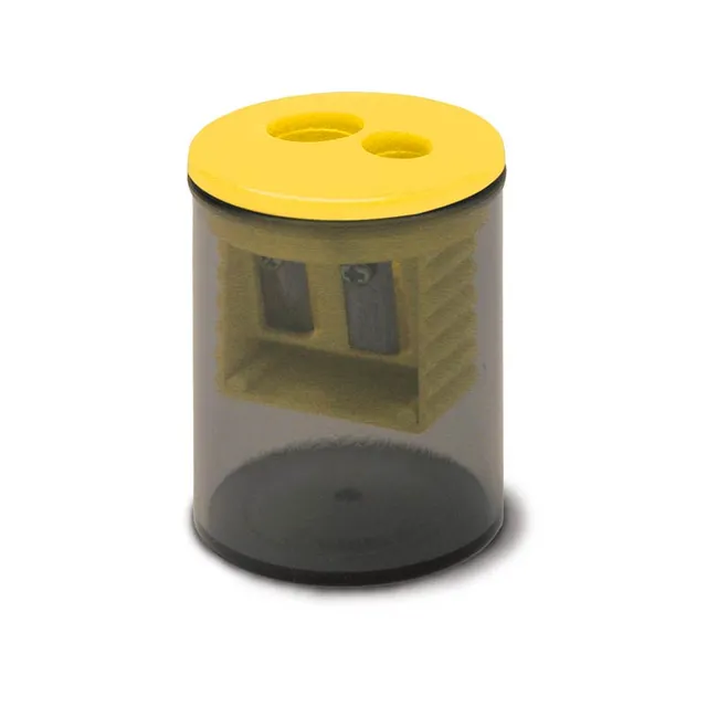 ecobra-kunststoff-doppelspitzer-dose-rund-4-farben image 1