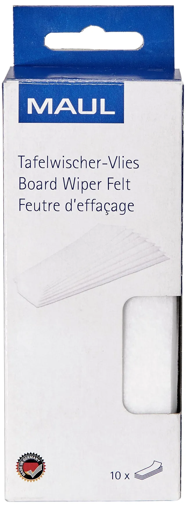maul-maulpro-tafelwischer-berzug-wei-es-vlies-10-st-ck-ersatzbez-ge image 1