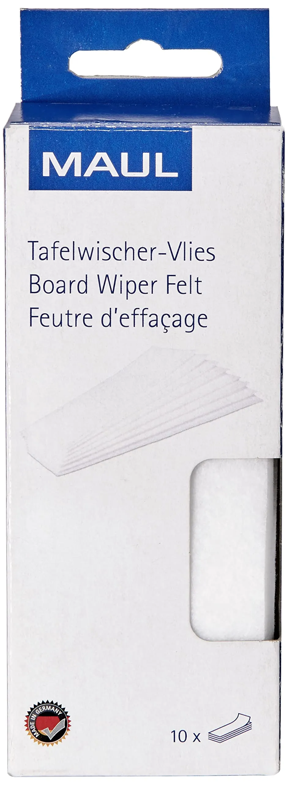 maul-maulpro-tafelwischer-berzug-wei-es-vlies-10-st-ck-ersatzbez-ge image 1