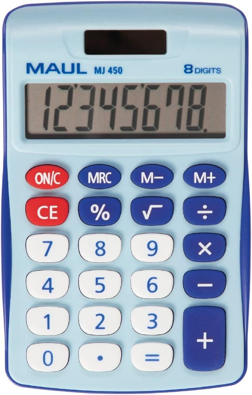 maul-tischrechner-eco-mj-555-wei-solar-10-stellig-kompakt image 7
