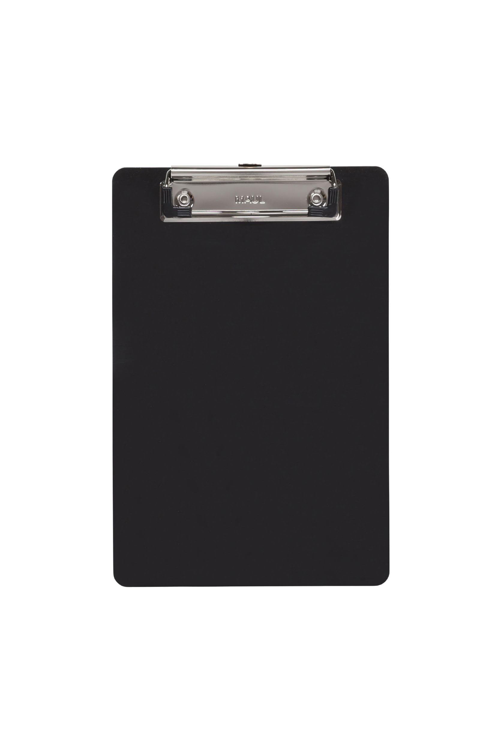 maul-klemmbrett-a5-schwarz-hochformat-mit-starker-b-gelklemme image 1