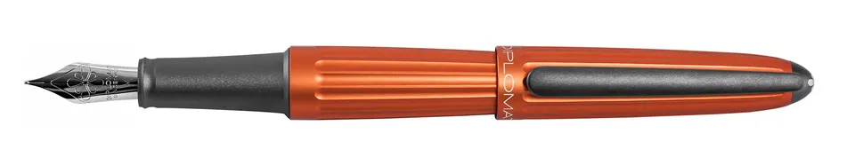 diplomat-aero-f-llhalter-orange-aus-eloxiertem-aluminium image 1