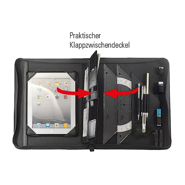 ecobra-skipper-navigations-mappe-a4-bergr-e-mit-tablet-fach-7-10-1-zoll image 1
