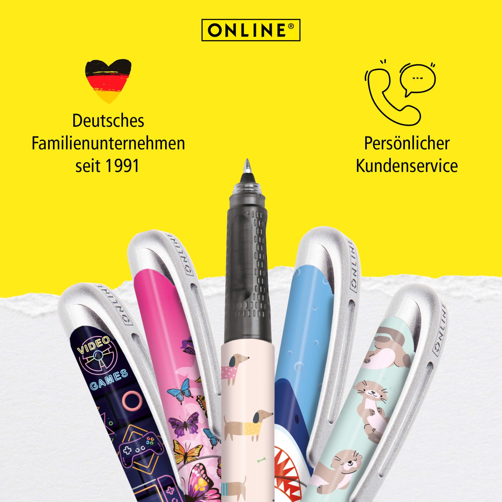 online-college-game-time-tintenroller-0-5-mm-inkl-patrone image 6