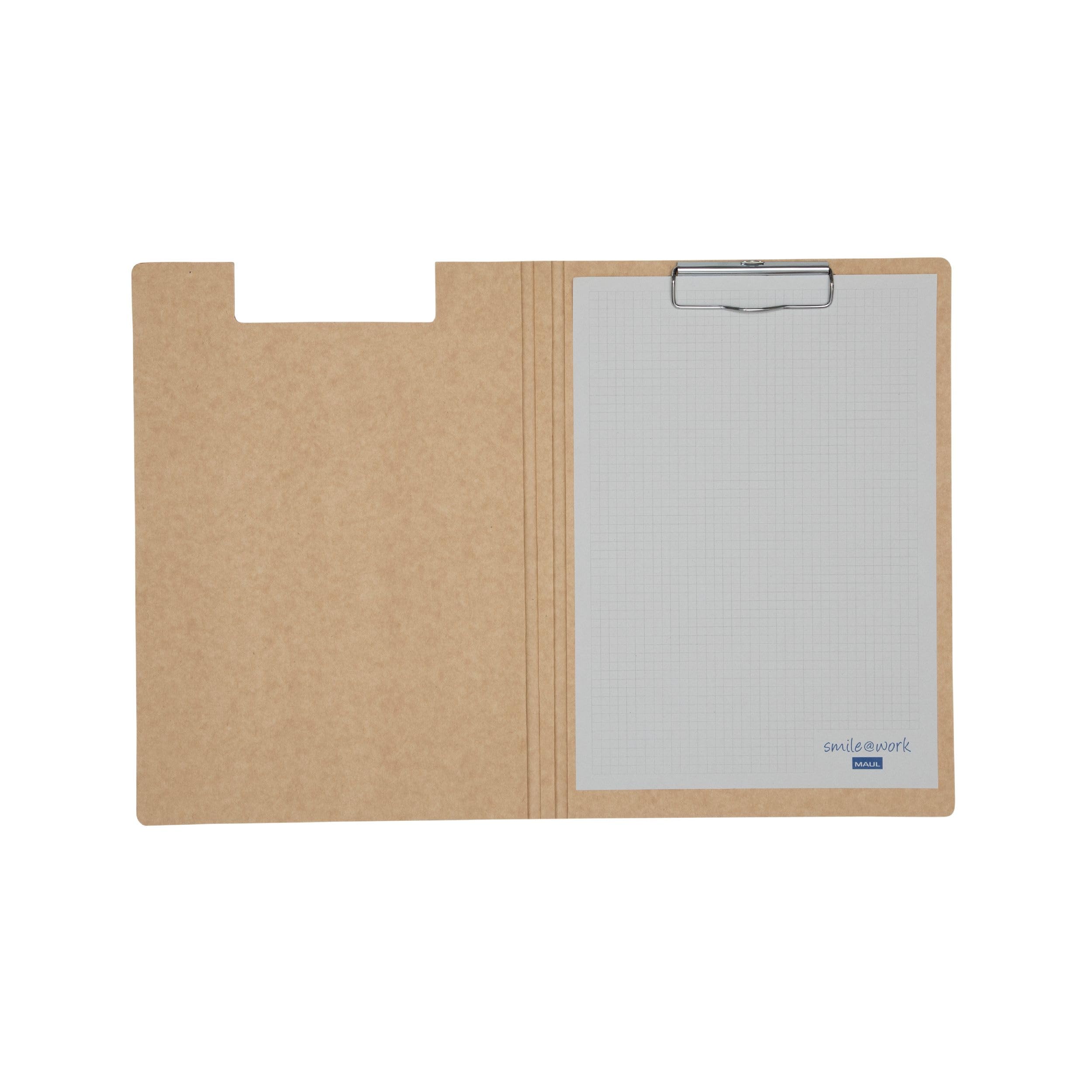 maul-maulbalance-schreibmappe-a4-braun-hochformat image 2