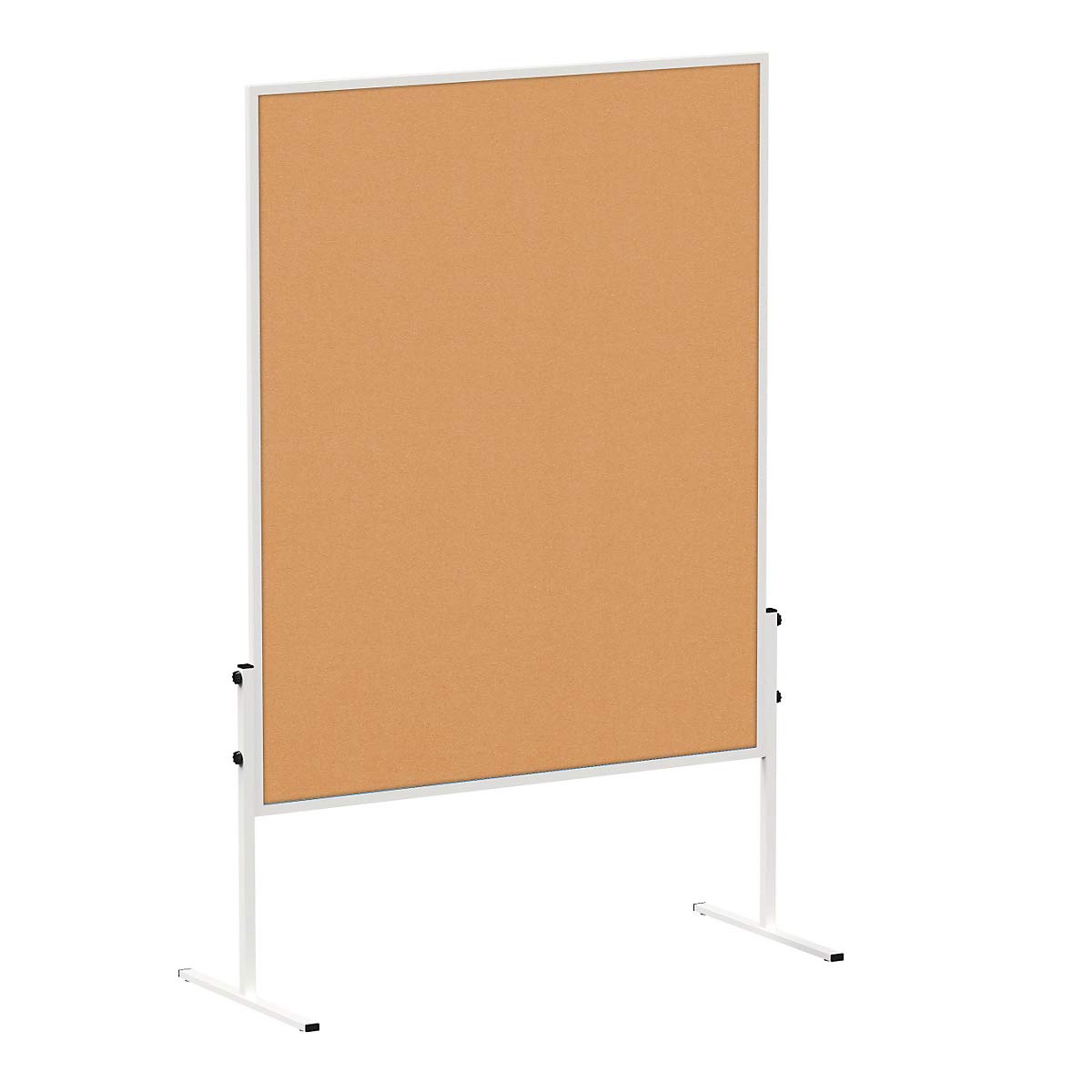maul-maulsolid-moderationstafel-grau-mobil-beidseitig-150x120-cm-mit-alurahmen image 3
