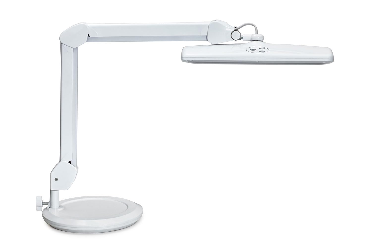 maul-maulintro-led-schreibtischlampe-wei-mit-klemmfu-und-doppelarm image 6