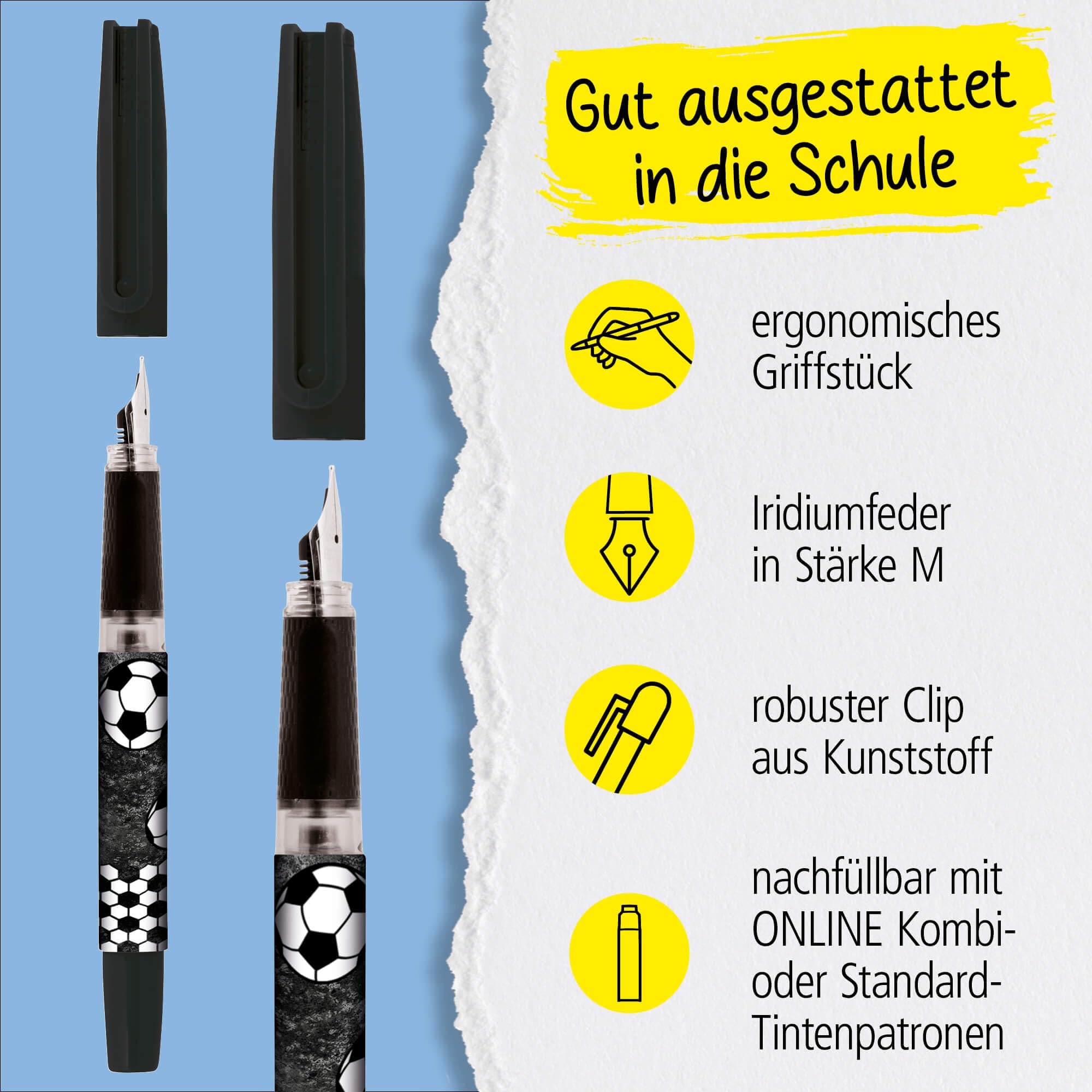 online-bachelor-schreiblernf-ller-m-fu-ball-schulfu-ller-ergonomisch image 2