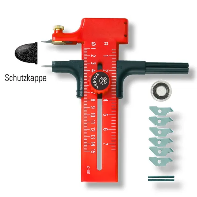 ecobra-kreis-cutter-10-150-mm-mit-6-ersatzklingen-und-minen-art-770630 image 1