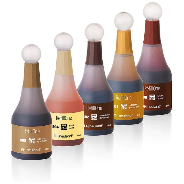 neuland-refillone-nachf-lltinte-wasserbasis-5er-farbset-45-ml image 1