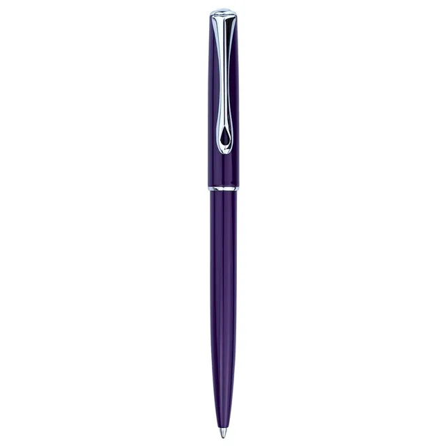 diplomat-traveller-kugelschreiber-violett-d40703040-metall-mit-etui image 1