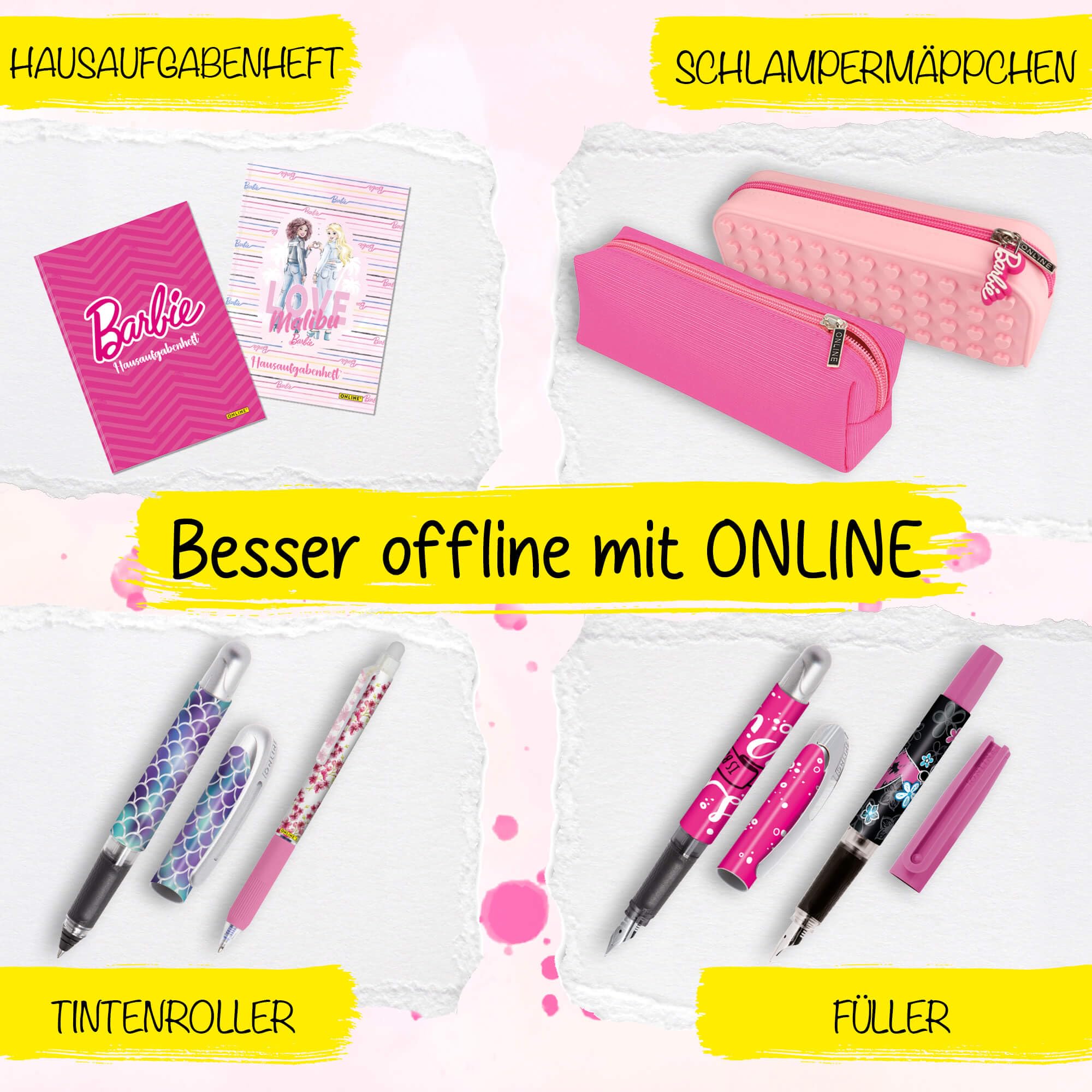 online-collegebl-cke-barbie-a4-kariert-2x-80-blatt-hardcover image 7
