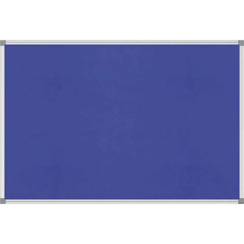 maul-maulstandard-pinnwand-textilboard-blau-90x180-cm-mit-alurahmen image 1