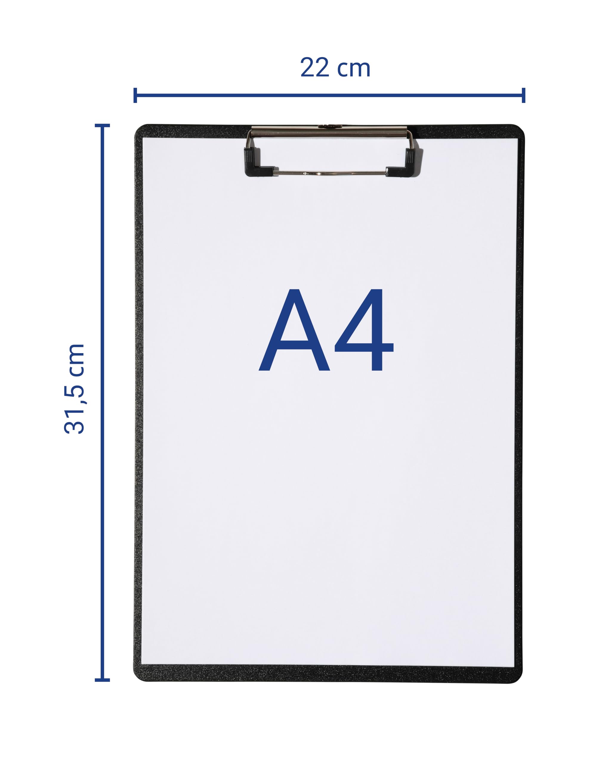 maul-klemmbrett-a4-schwarz-schreibunterlage-pp-mit-b-gelklemme image 8