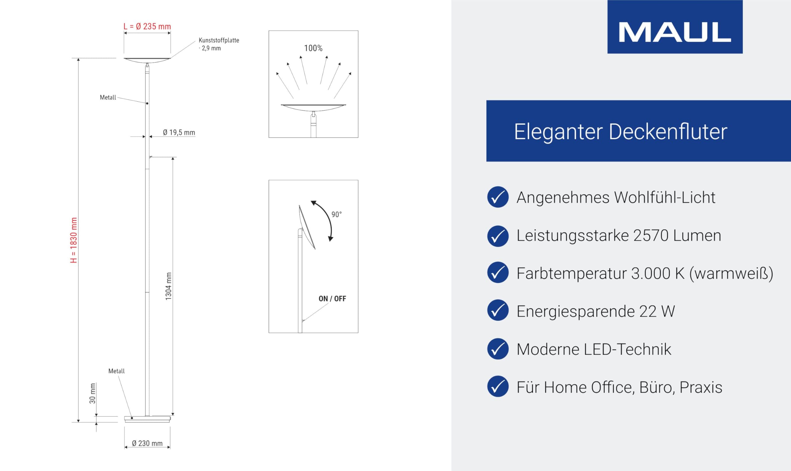 maul-maulsphere-led-standlampe-schwarz-warmwei-neigbar image 3