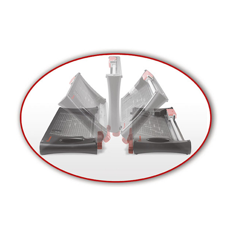 ecobra-dual-schneidemaschine-a4-hebel-rollenschneider image 2