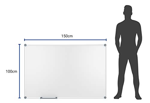 maul-maulpro-whiteboard-100-x-150-cm-grau-magnethaftend-trocken-abwischbar image 7