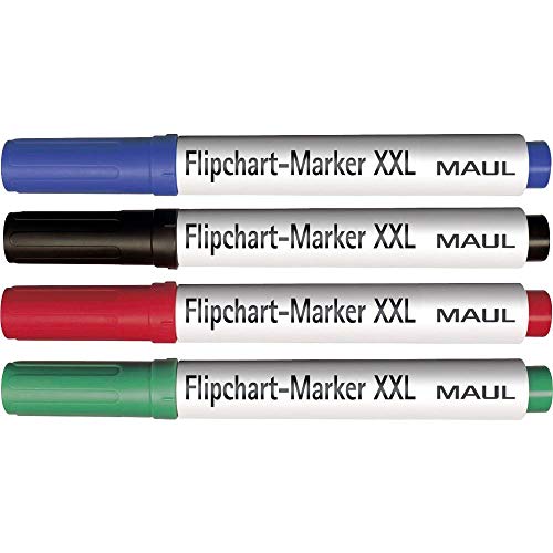 maul-flipchartmarker-4er-set-2-5-3-mm-rot-gr-n-blau-schwarz image 5