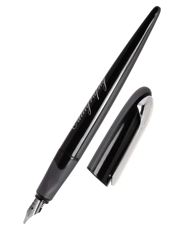 online-air-kalligrafie-f-ller-schwarz-1-4-mm-mit-kombipatrone-blau image 1