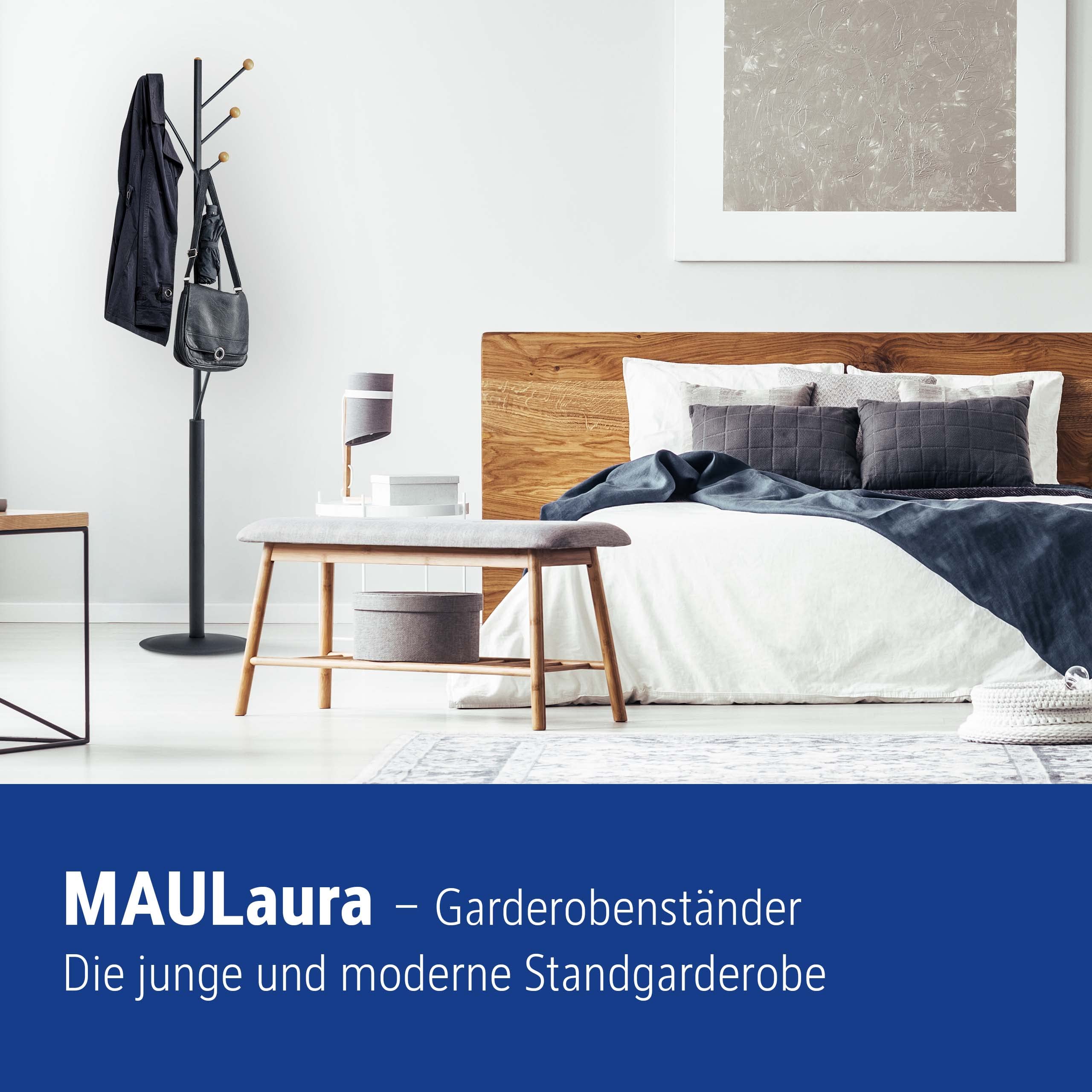 maul-maulaura-garderobenst-nder-stahl-schwarz-platzsparend image 4
