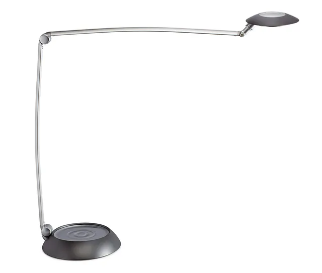 maul-maulspace-led-schreibtischlampe-silber-dimmbar-standfu image 1