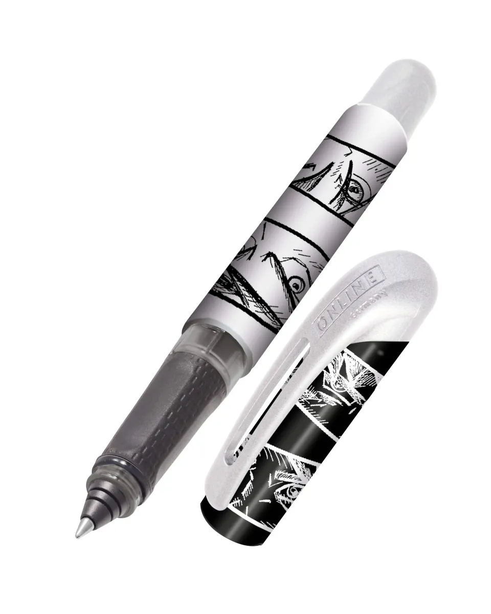online-college-tintenroller-manga-0-5-mm-mit-patrone-blau image 1